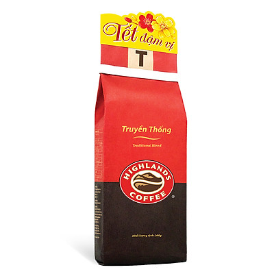 Cà Phê Rang Xay Truyền Thống Highlands Coffee (200g)