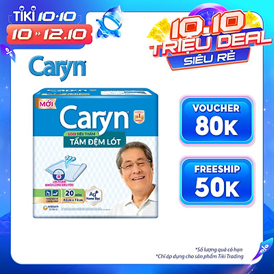 Tấm Đệm Lót Siêu Thấm Caryn (20 Miếng)