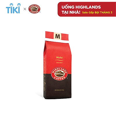 Cà Phê Rang Xay Moka Highlands Coffee (200g)