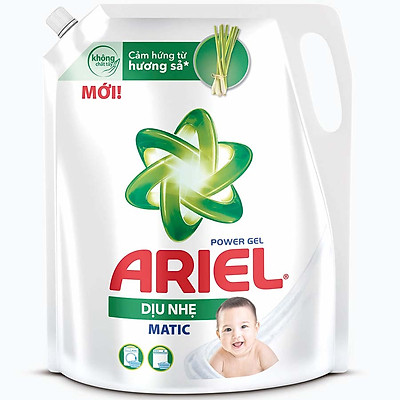 Nước giặt Ariel Dạng Túi Dịu Nhẹ Cho Da Nhạy Cảm 2.15kg