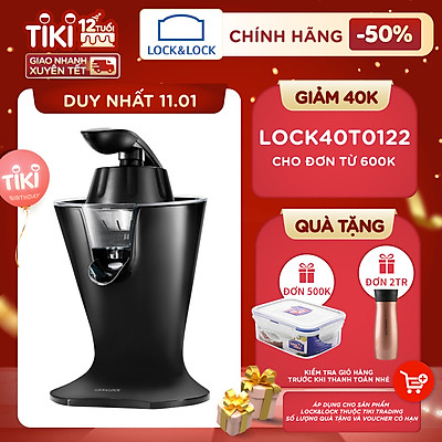 Máy vắt cam Lock&Lock EJJ256BLK 85W - Hàng chính hãng