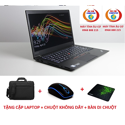 Laptop Lenovo Thinkpad T470 Coi5 - 6300U - 8Gb RAM DDR4 - 256G SSD NVME - Intel HD Graphics 620 - MH 14.0in FHD IPS - tặng cặp + chuột không dây + bàn di chuột - HÀNG CHÍNH HÃNG