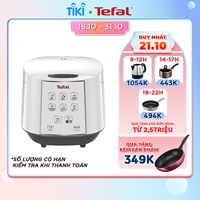 Nồi cơm điện từ Tefal RK732168 1.8L - 750W - Hàng chính hãng