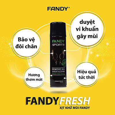 Bình xịt khử mùi Fandy 