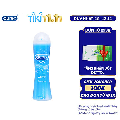 Gel bôi trơn Durex Play Classic 50ml