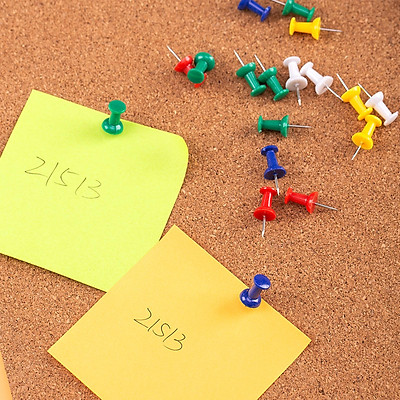 Ghim Mũ Nhựa Màu Deli 21 