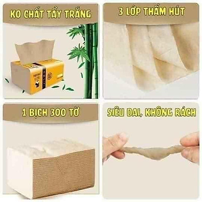 HỘP KHĂN GIẤY GIẤY GẤU TRÚC