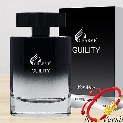 Nước hoa Nam Charme Guility 100ml, Tặng Kèm Vòng Tay May Mắn