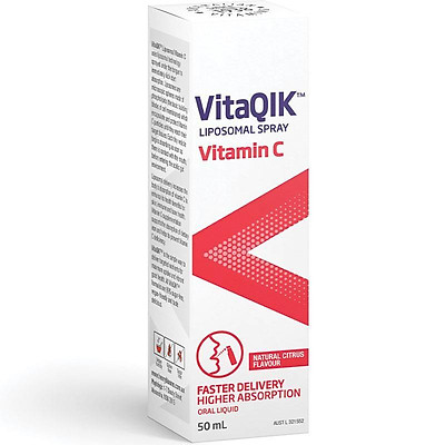 Blooms VitaQIK Vitamin C 50ml Oral Spray | Global Ecom | Tiki