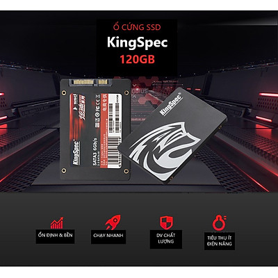 Ổ cứng SSD KingSpec P4 120GB - Hàng Chính Hãng