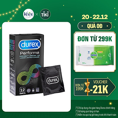 Bao cao su Durex Performa 12 bao