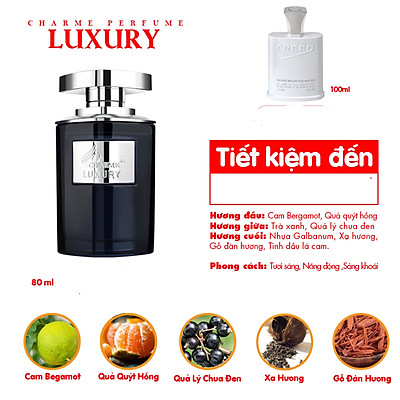 Nước Hoa Nam Charme Luxury 80ml