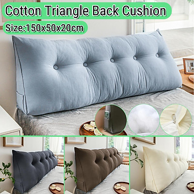 triangle back support pillow