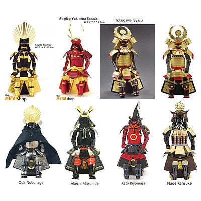 Mô Hình Lắp Ghép 3D áo giáp samurai