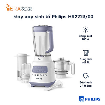 Máy xay sinh tố Philips HR2223/00 - Hàng Chính Hãng