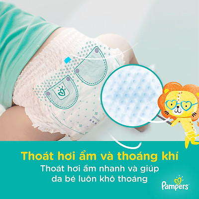 Tã Quần Pampers Giữ Dáng MegaBox M180/L162/XL144