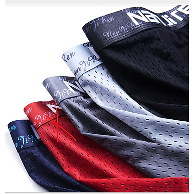 Hộp 4 quần lót nam Boxer Nanjiren( quần sịp đùi ) hàng nhập câp cấp QL3