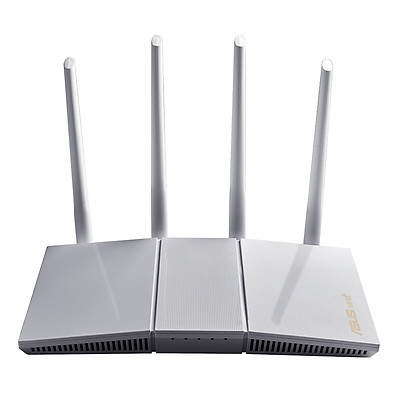 Router Wifi Asus RT-AX55 (Trắng) Chuẩn AX1800 Dual Band WiFi 6 - Hàng Chính Hãng