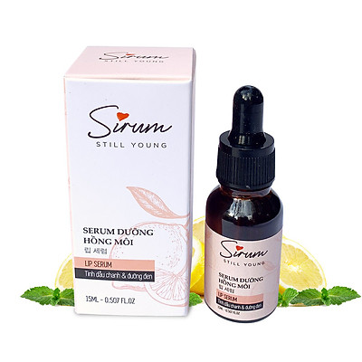 Serum dưỡng môi Sirum 15ml dưỡng ẩm môi trong 5 giây giúp môi hồng hào, giảm thâm môi, cho lớp son đẹp