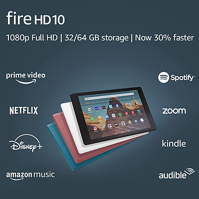 Máy tính bảng Kindle Fire HD 10 - Hàng Nhập Khẩu