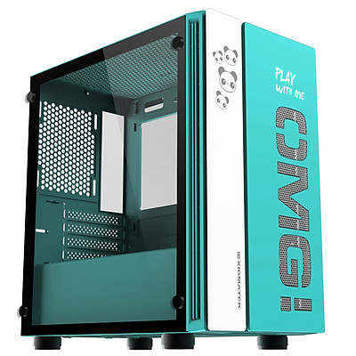 Case Máy Tính XIGMATEK OMG AQUA (EN45808) - GAMING M-ATX - Hàng Chính Hãng