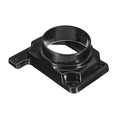 Mass Air Flow Sensor Intake Filter Adapter Plate Black For Mitsubishi V6 L4