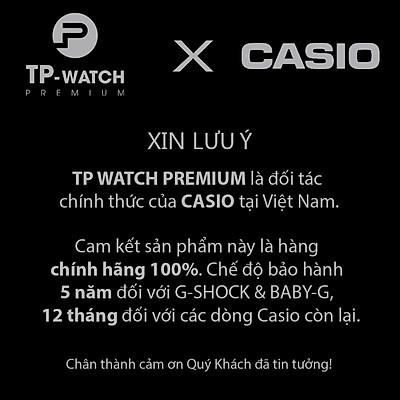 Đồng Hồ Casio Nam Dây Da Phối Vải AE-1200WHB-1BVDF