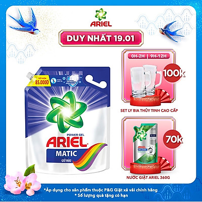 Nước Giặt Ariel Matic Dạng Túi 3.2kg/3.25kg/3.5kg/3.6kg/3.9kg/4.1kg