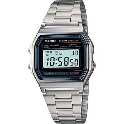 Đồng hồ unisex Casio A158WA-1DF