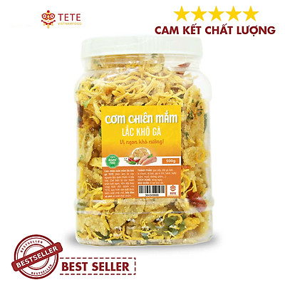 Cơm Cháy Lắc Khô Gà Lá Chanh TeTe 500 gram