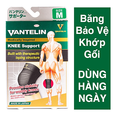 Băng Bảo Vệ Khớp Gối Bó Gối Vantelin Support Knee size M