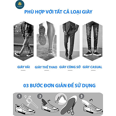 Lót giày thể thao tổ ong EVA loại cao cấp đế dày 1.8cm đàn hồi cực êm chân, thoáng khí - buybox - BBPK128
