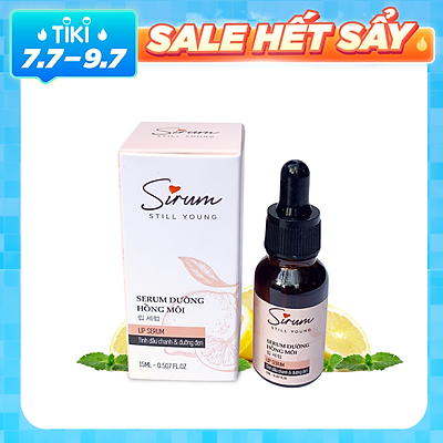 Serum dưỡng môi Sirum 15ml dưỡng ẩm môi trong 5 giây giúp môi hồng hào, giảm thâm môi, cho lớp son đẹp