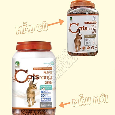 Thức Ăn Hạt Catsrang Cho Mèo Mọi Lứa Tuổi - 2Kg