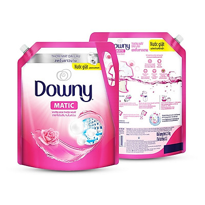 Nước Giặt Downy Dạng Túi Khử Mùi Ẩm Mốc/ Biển Xanh Tươi Mát/ Vườn Hoa Thơm Ngát