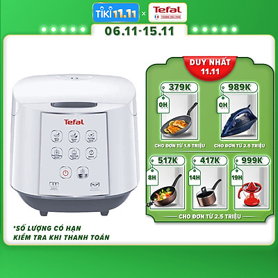 Nồi cơm điện từ Tefal RK732168 1.8L - 750W - Hàng chính hãng