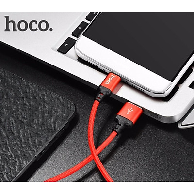 Cáp Sạc Dây Dù Hoco X14 Iphone Chính Hãng Chống Đứt, Chống Rối - Cáp Sạc Lighning (màu ngẫu nhiên) - Chính Hãng 