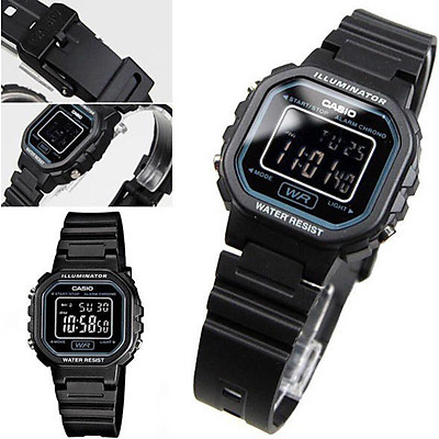 Đồng hồ nữ dây nhựa Casio LA-20WH-1BDF