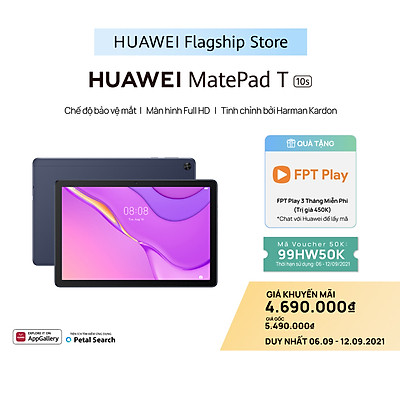 Máy tính bảng HUAWEI MatePad T 10s - Hàng Phân Phối Chính Hãng