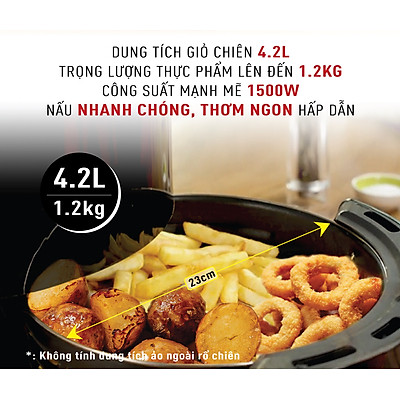 Nồi chiên không dầu Tefal EY201815 - Hàng chính hãng