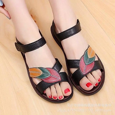 Dép sandal hình lá loại mềm DSD226