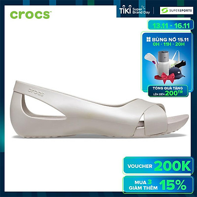 Giày Bệt Nữ Crocs Serena 206106