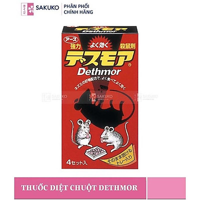 Thuốc diệt chuột Dethmor 4 set-