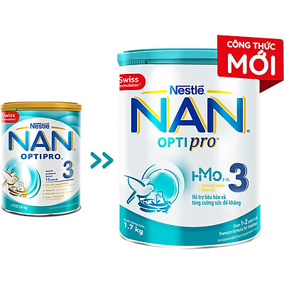 Sữa Bột Nestlé NAN OPTIPRO HM-O 3 1.7kg