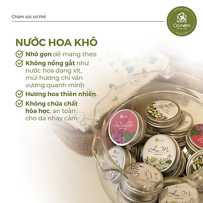 Nước hoa khô Dạ Xuân Trà Cỏ Mềm