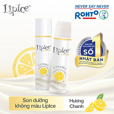 Son dưỡng không màu chuyển kem mịn Lipice Creamy 4.3g