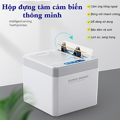 Hộp đựng tăm cảm biến thông minh HB43