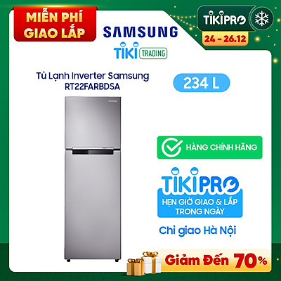 Tủ lạnh Samsung Inverter 234 lít RT22FARBDSA