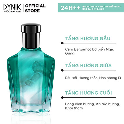 Nước hoa nam Dynik hương rêu sồi cuốn hút 50ml