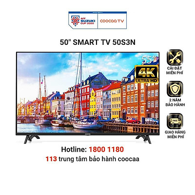 Android Tivi Coocaa 4K 50 inch 50S3N